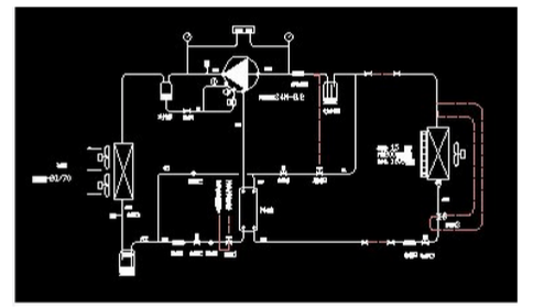 正航儀器高低溫試驗(yàn)機(jī)結(jié)構(gòu)平面圖
